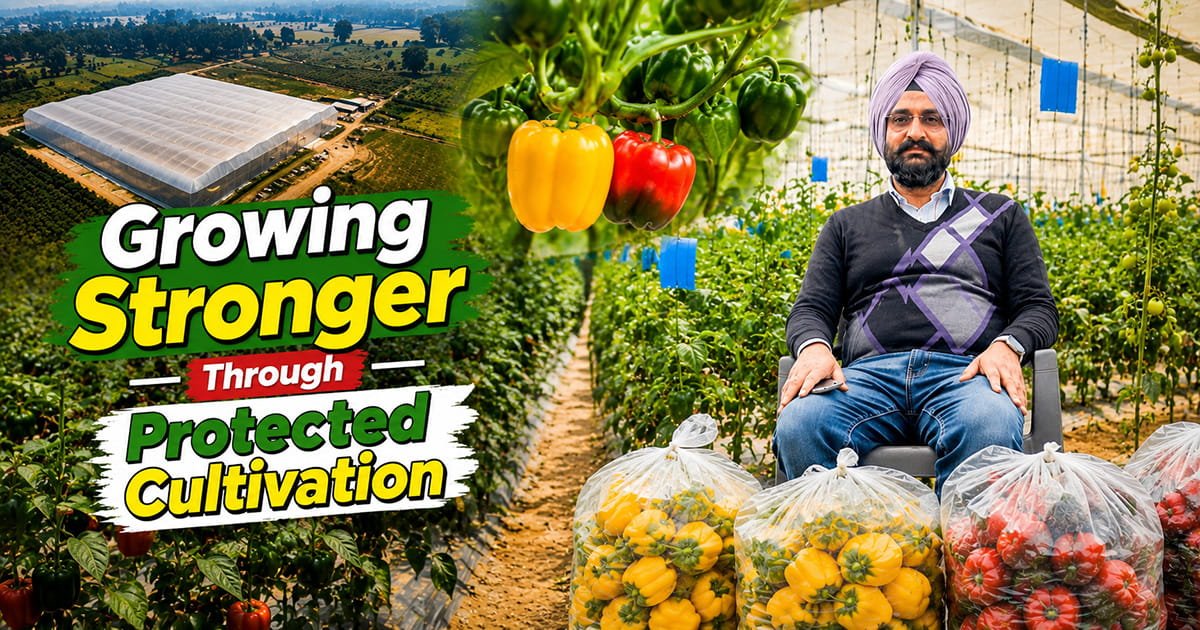 Protected Cultivation Expansion: Devendra Singh's Journey