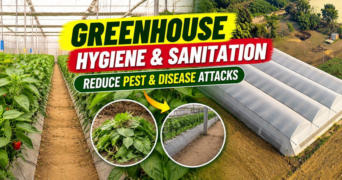 Greenhouse Hygiene and Sanitation: A Guide for Farmers