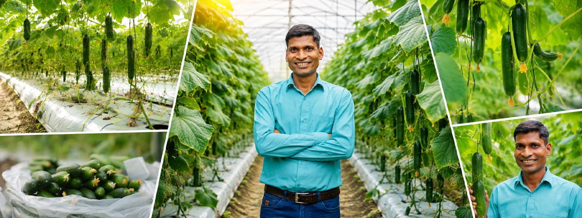 Common Mistakes in Cucumber Polyhouse Farming