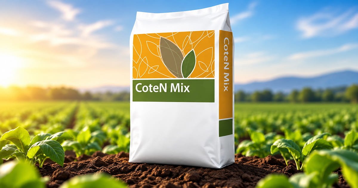CoteN: CoteN controlled-release nitrogen fertilizer for gradual nitrogen supply and efficient crop nutrition